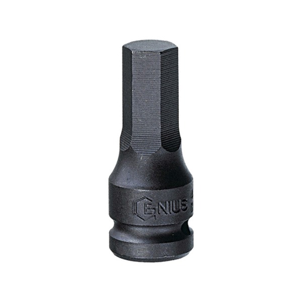 지니어스 1/2 임팩 육각 비트 소켓 복스알 19mm (201-2063)