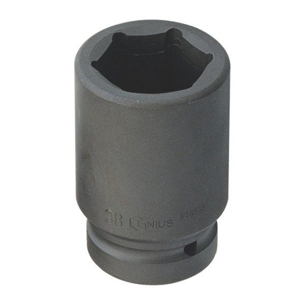 지니어스 1인치 육각 롱 임팩소켓 복스알 50mm (200-3515)