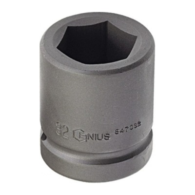 지니어스 1인치 육각 임팩소켓 복스알 58mm (200-3287)