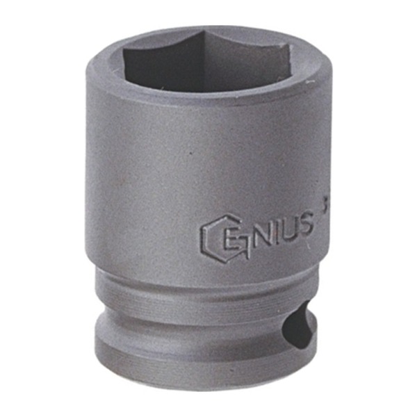 지니어스 1/2 육각 임팩소켓 복스알 38mm (200-8149)