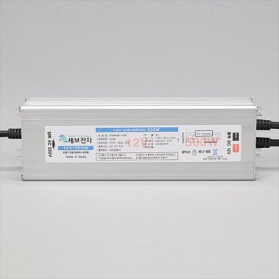 세보 국산 LED모듈 안정기 DC12V 500개 SMPS 방수형 실외용 (34938)