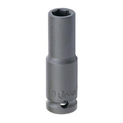 지니어스 3/8 육각 롱 임팩소켓 복스알 15mm (201-1550)