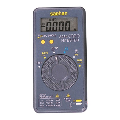 새한 디지털 테스터 멀티 전류 전압 측정 테스트기 (415-0996)